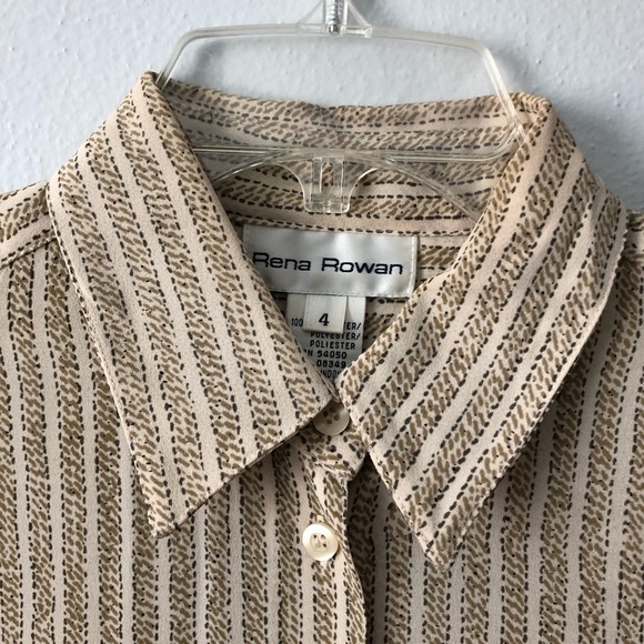 Rena Rowan Pattern Button down - Picture 4 of 9